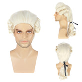 Erwachsene König Ludwig Kostüm Perücke Outfits Halloween Karneval  Ludwigs XIV Kostüm